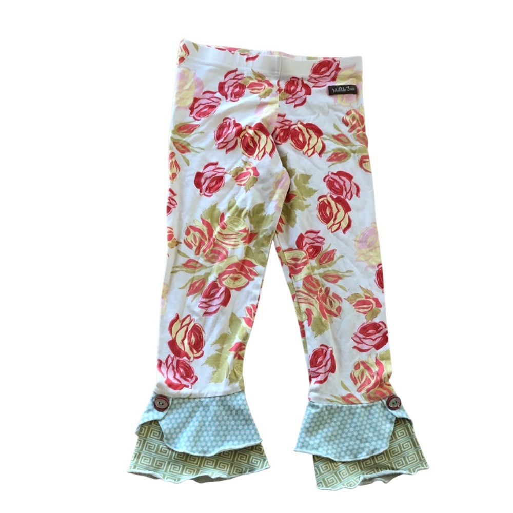 Matilda Jane Floral Ruffle Leggings
